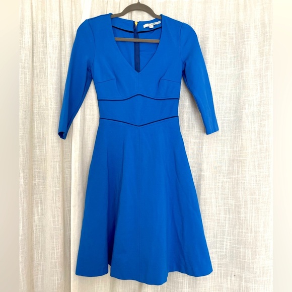 Boden Electric Blue Party Dress size 2 XS - Picture 1 of 13